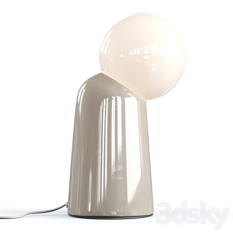 Table lamp Bolado 3DS Max Model - thumbnail 2