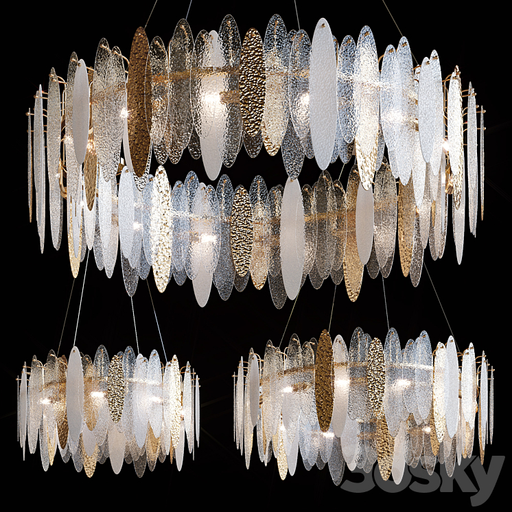 Pendant chandeliers RISSA R by Lampatron Free Download