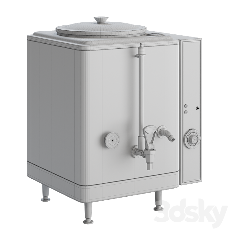 Water Heater Cecilware ME15EN 15 Kitchen appliance 3D model