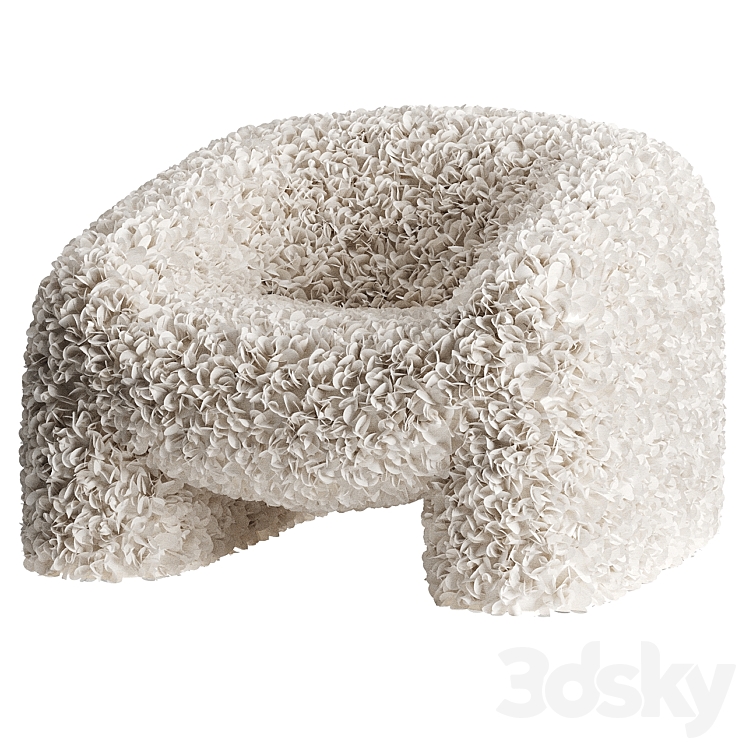 Hortensia Chair by Andres Reisinger 3D Model Free