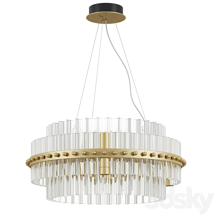Chandelier Union Dantone Home 3D Model Free