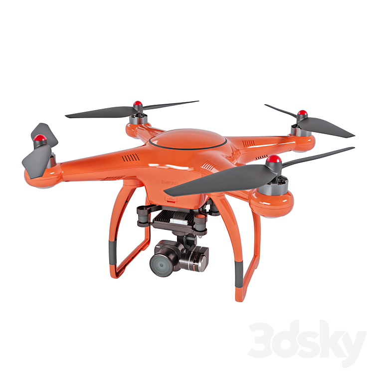 Autel Robotics XStar Premium Quadcopter Miscellaneous 3D model