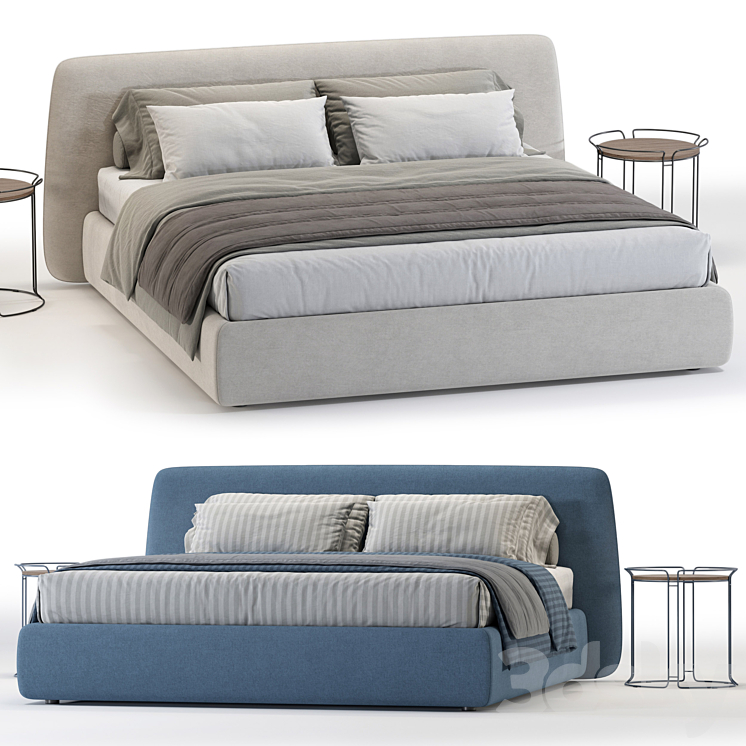 Boca Slimbed Bed No.2 3D Model