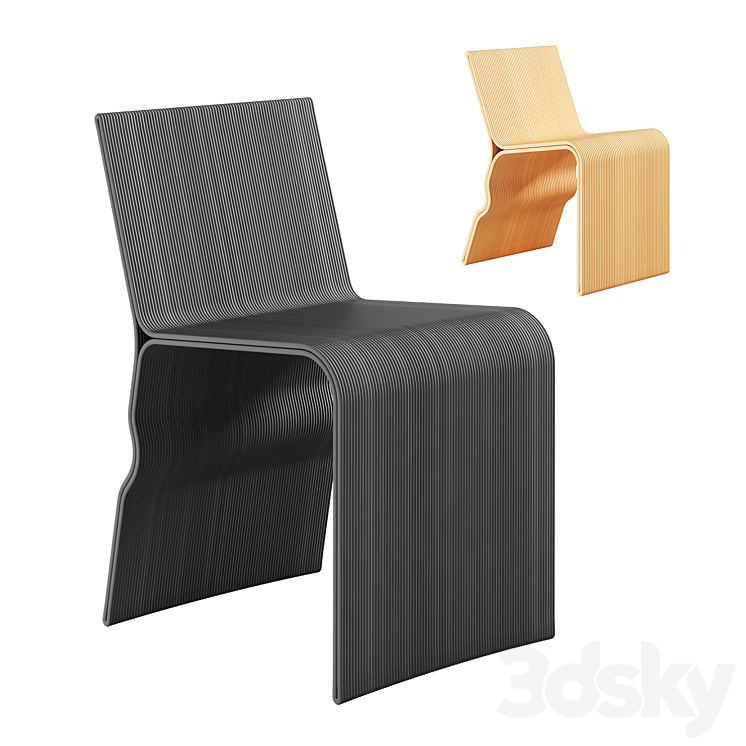 Chairs Eburet Yura and Yura light 3D Model