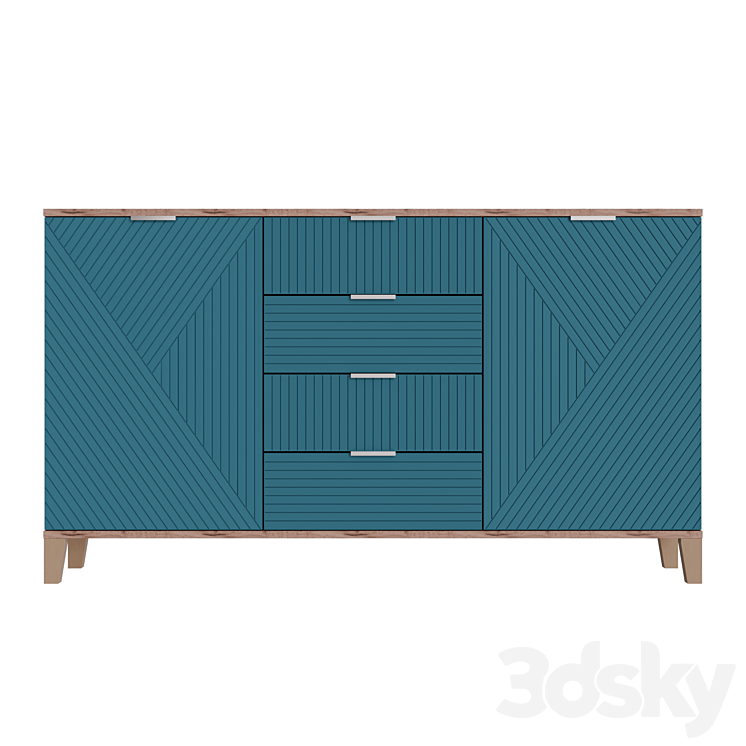 Chest of drawers Marvin | inmyroom.ru 3DS Max Model - thumbnail 2