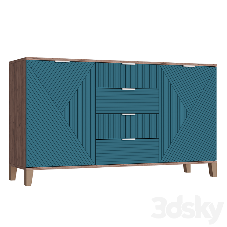 Chest of drawers Marvin | inmyroom.ru 3DS Max Model - thumbnail 1