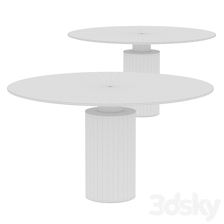 CRESO Coffee Table 3DS Max - thumbnail 2