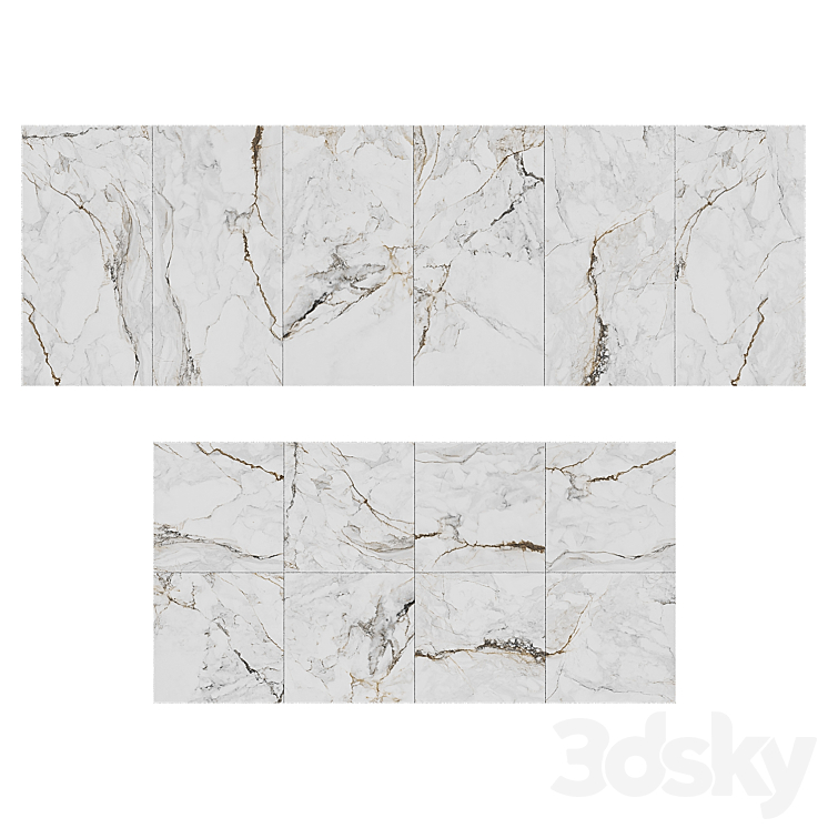 Marble Pamesa AT Piraeus Gold 3D Model Free