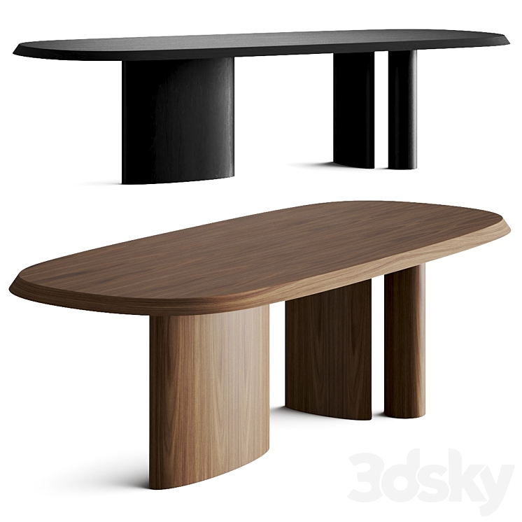 Bonaldo Padiglioni Dining Tables 3D Model