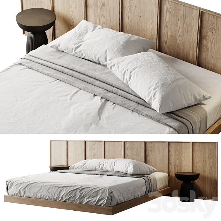 Bed 6 3DS Max Model - thumbnail 2