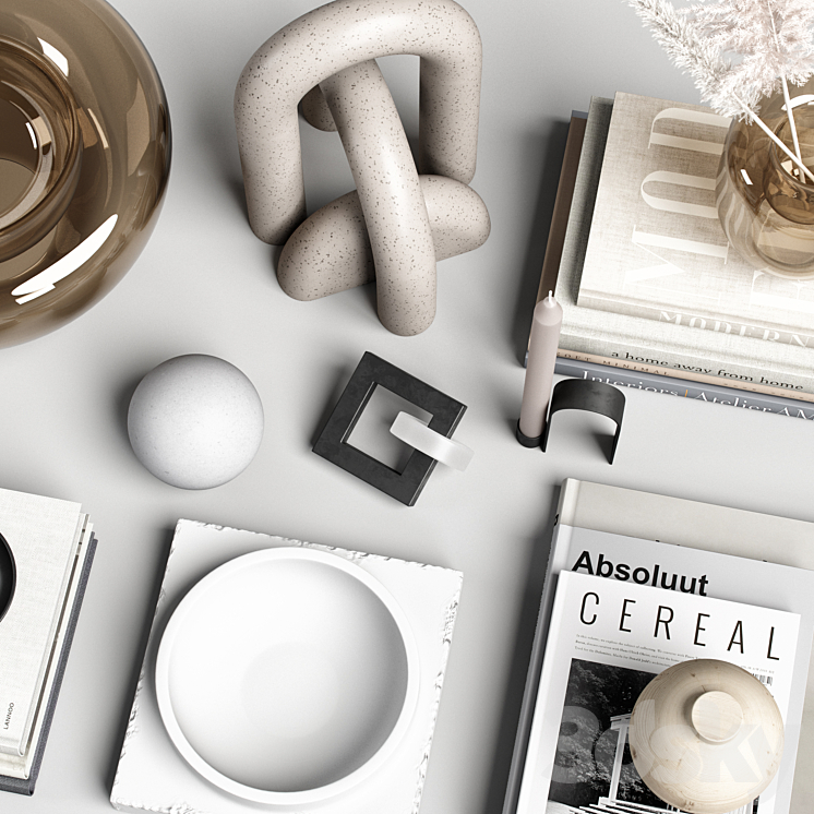 decorative set 14 3D Model Free