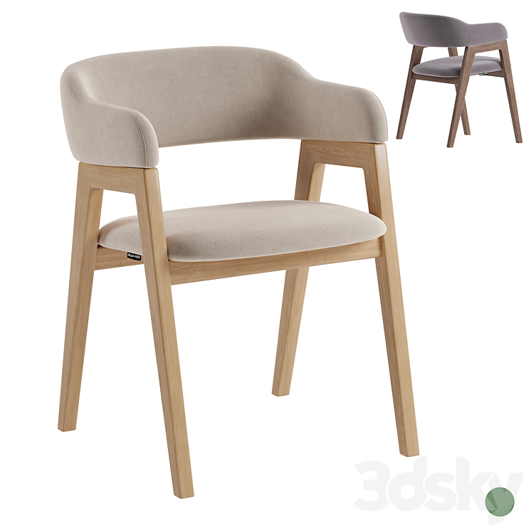 Deephouse Chair Chelsea 3D Model