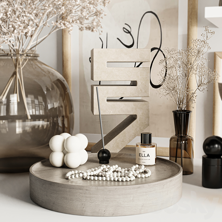 Decorative Set 21 3D Model