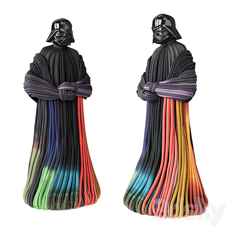 Darth Vader knitted 3D Model