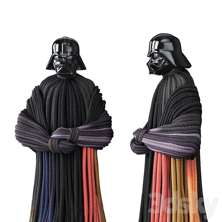 Darth Vader knitted 3D Model Free