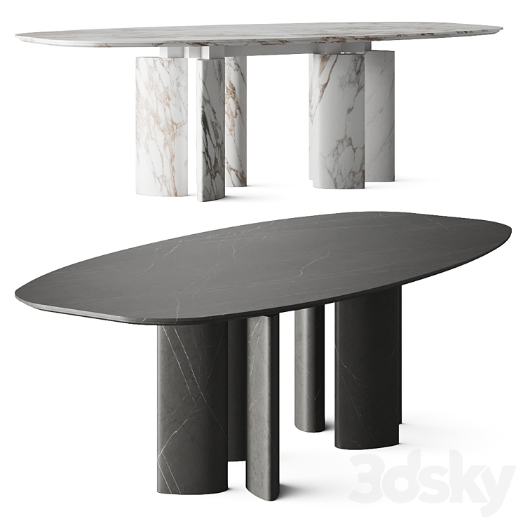 Kreoo Ellenico Dining Table 3D Model