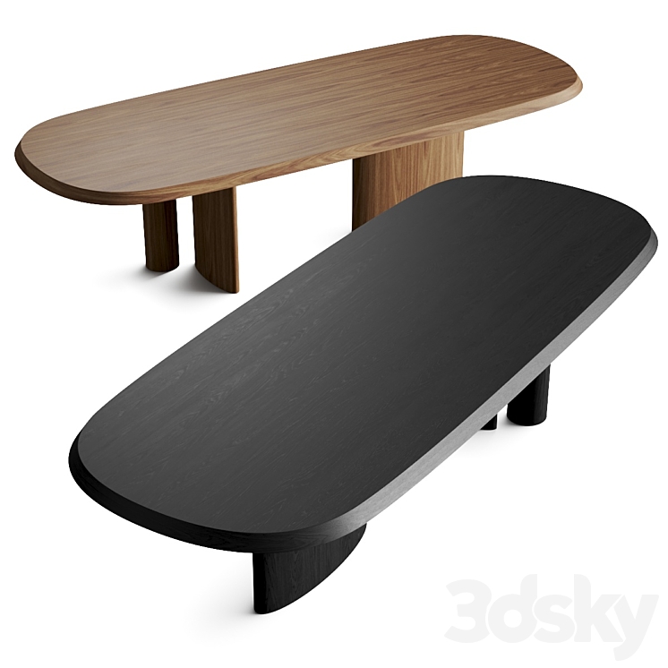 Bonaldo Padiglioni Dining Tables 3D Model