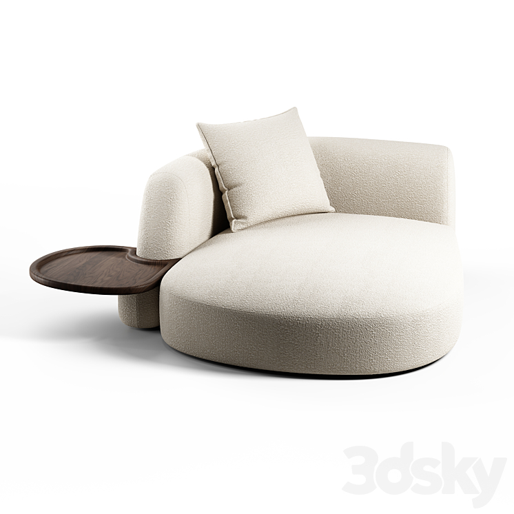Kookudesign - OZE Modular Sofa #4 by Christophe Delcourt 3D Model