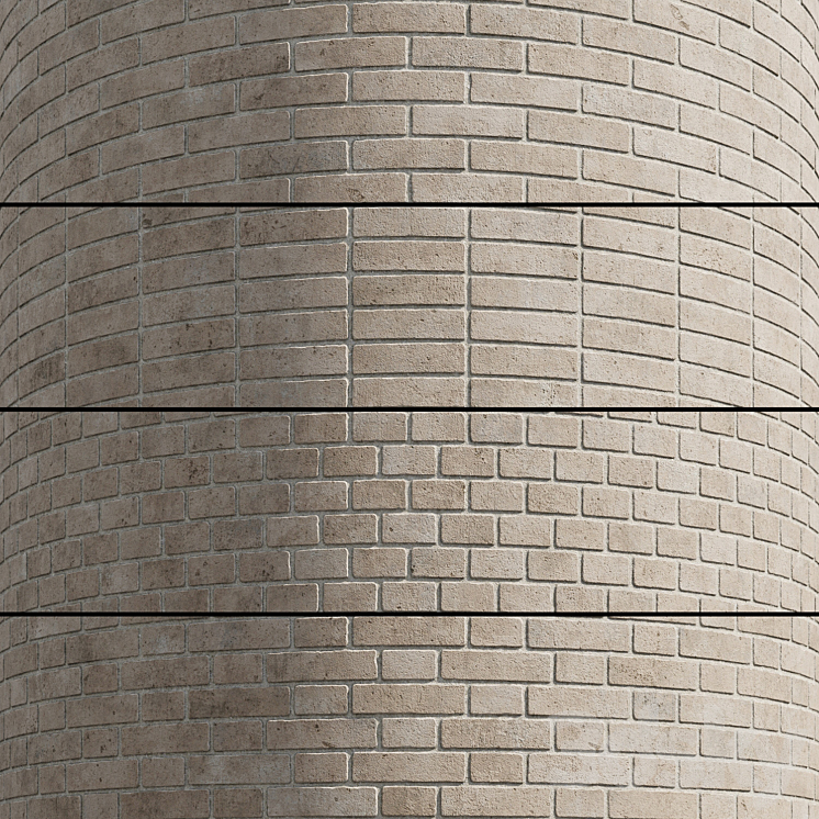 Brick Beige 3D Model