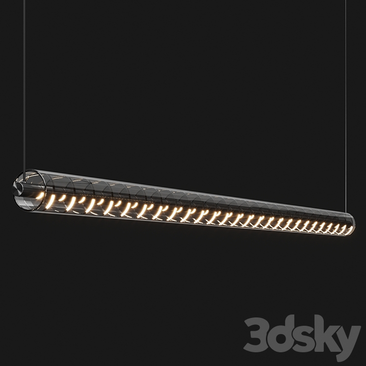 Arkos Light Loop Pendant Lamp 3DS Max Model - thumbnail 2