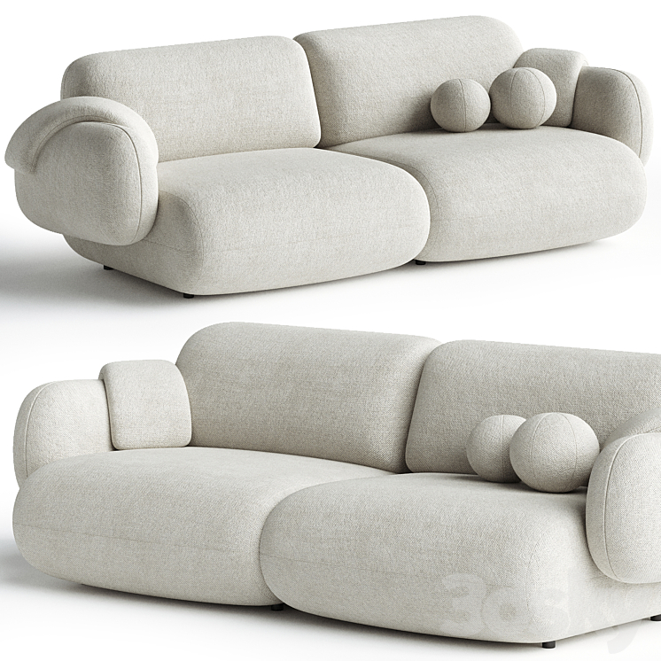Sofa Poole Sofa 3D Model