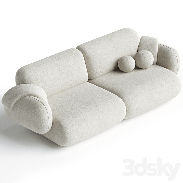 Sofa Poole Sofa 3D Model Free