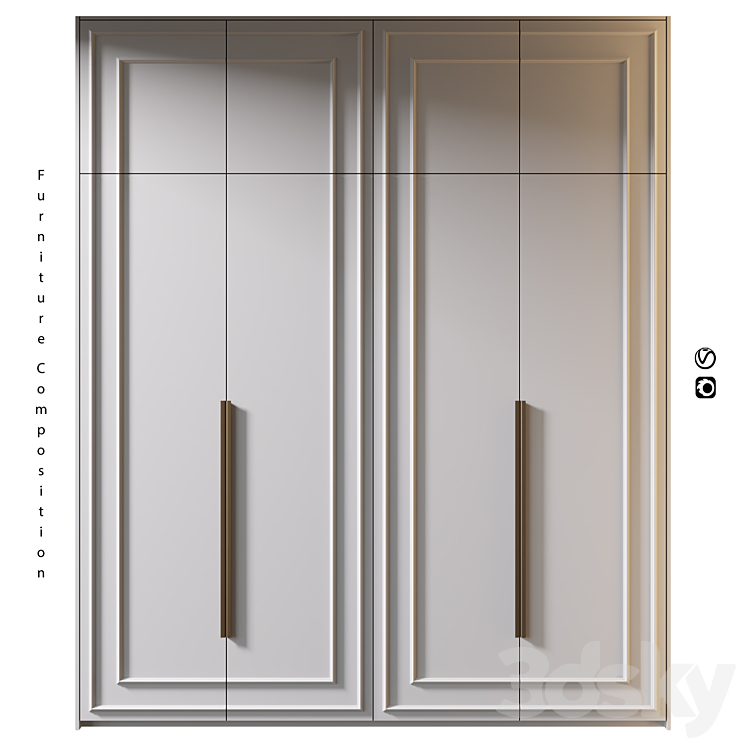 Furniture composition | 452 3D Model