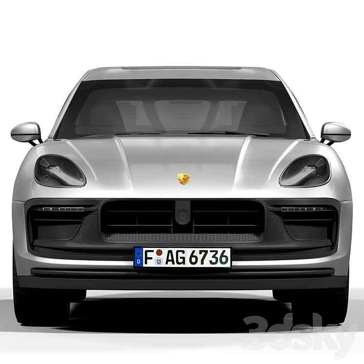 Porsche Macan T 3DS Max