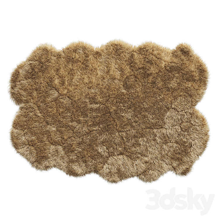 Carpet TAN by CITIZENRY 3D Model