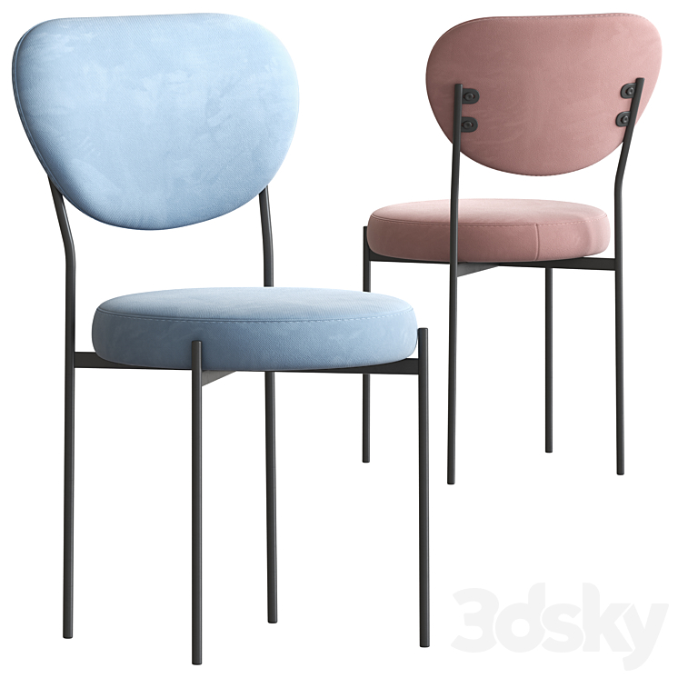 Chair Barbara by Stoolgroup 3DS Max Model - thumbnail 1