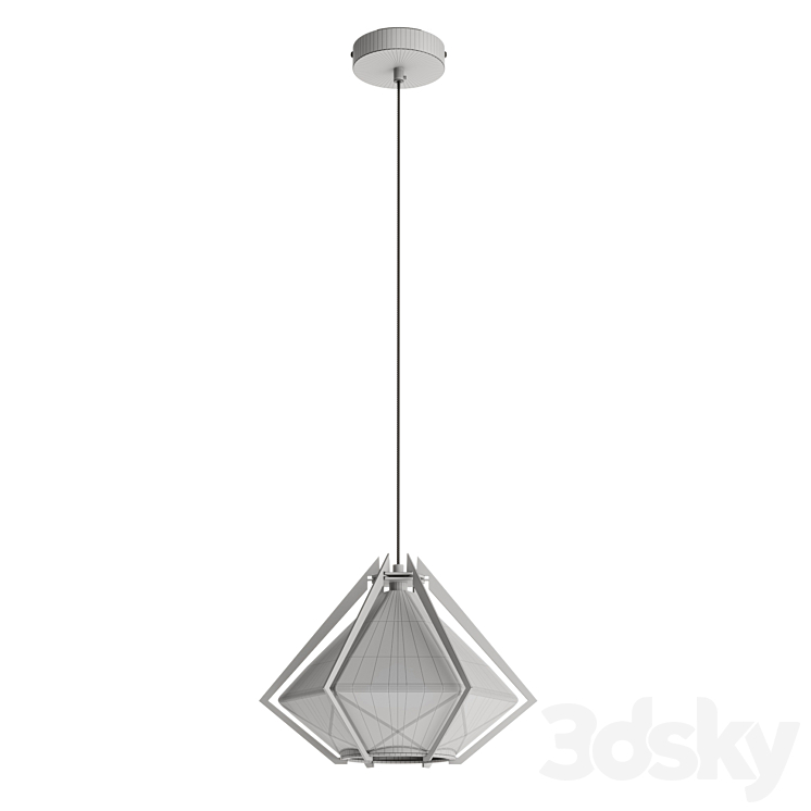 OM Pendant lamp Indigo Vista 11012/B/1P 3D Model
