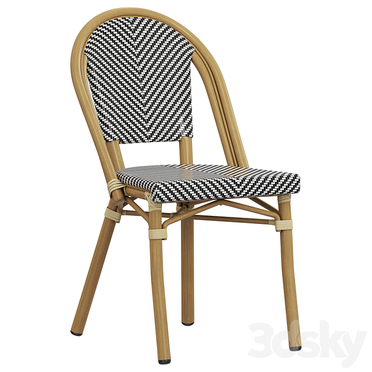 Deephouse Chair Montmartre 3DS Max Model - thumbnail 1