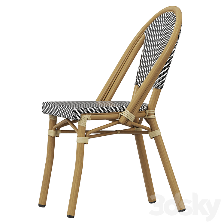 Deephouse Chair Montmartre 3DS Max Model - thumbnail 2
