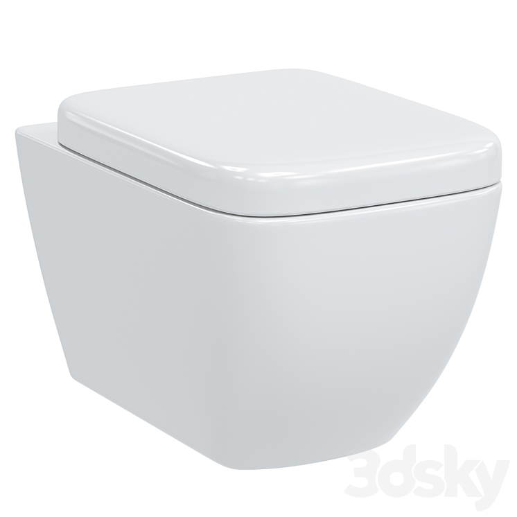 Wall hung toilet bowl VitrA Shift 7742B003-0075 with microlift - Toilet ...