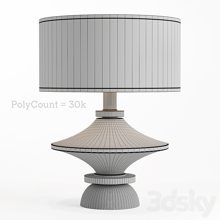 Table lamp SIGMA L2_ITEM CL2104 3DS Max