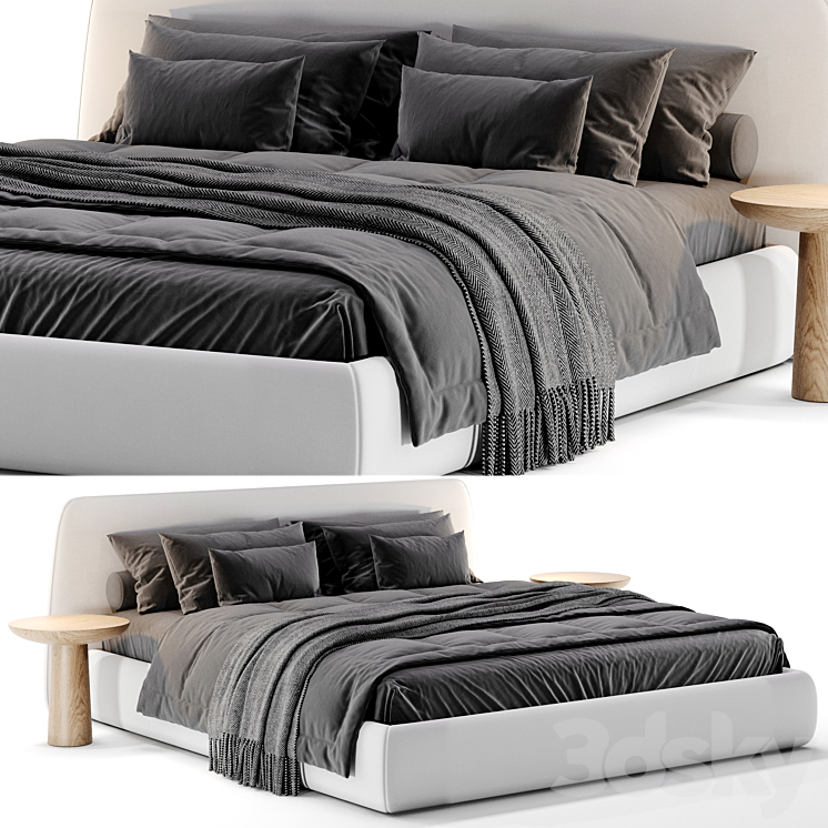 Boca Slim Bed – No .03 3D Model