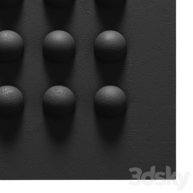 Decorative panel on the wall 26 3DS Max Model - thumbnail 2
