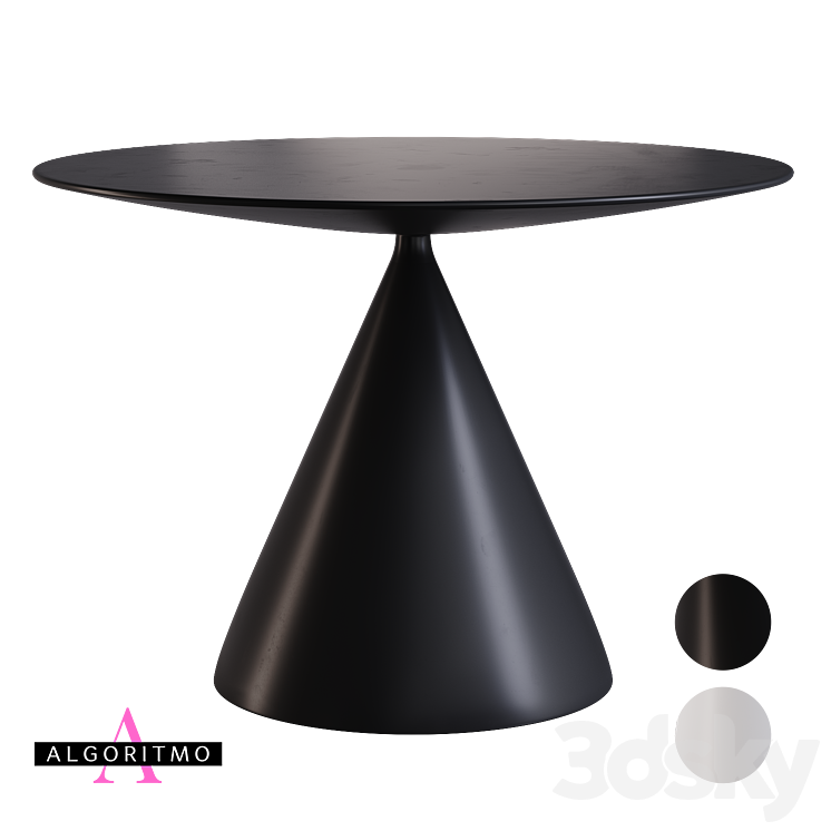OM Series of dining tables ALGORITMO-3009 Algoritmo Home - Table - 3D model