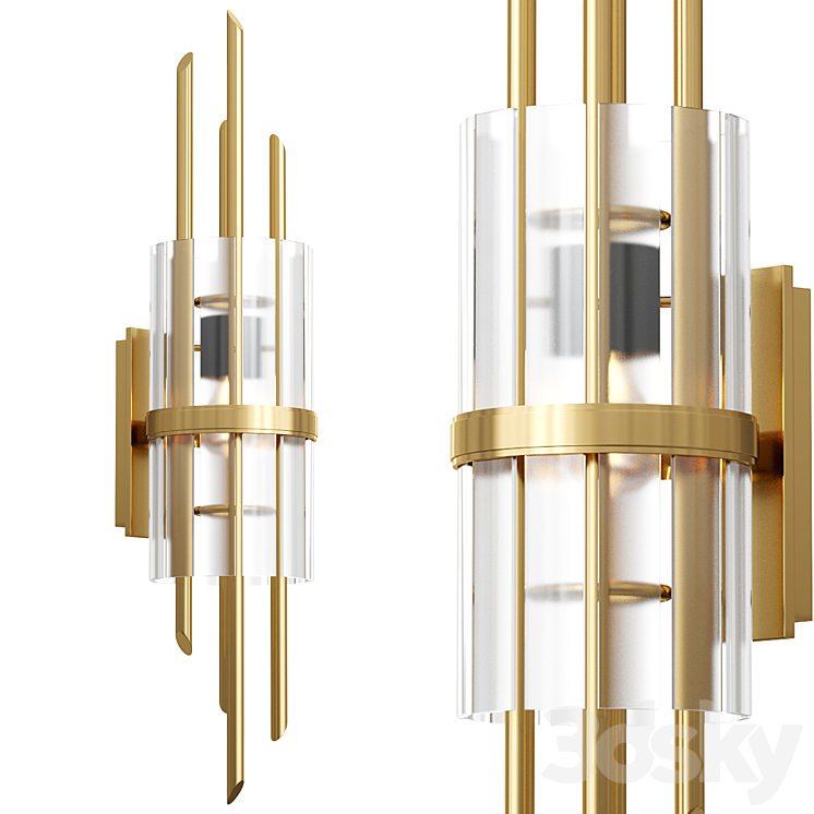 Symphony Wall Light By Luxdeco 3D Model