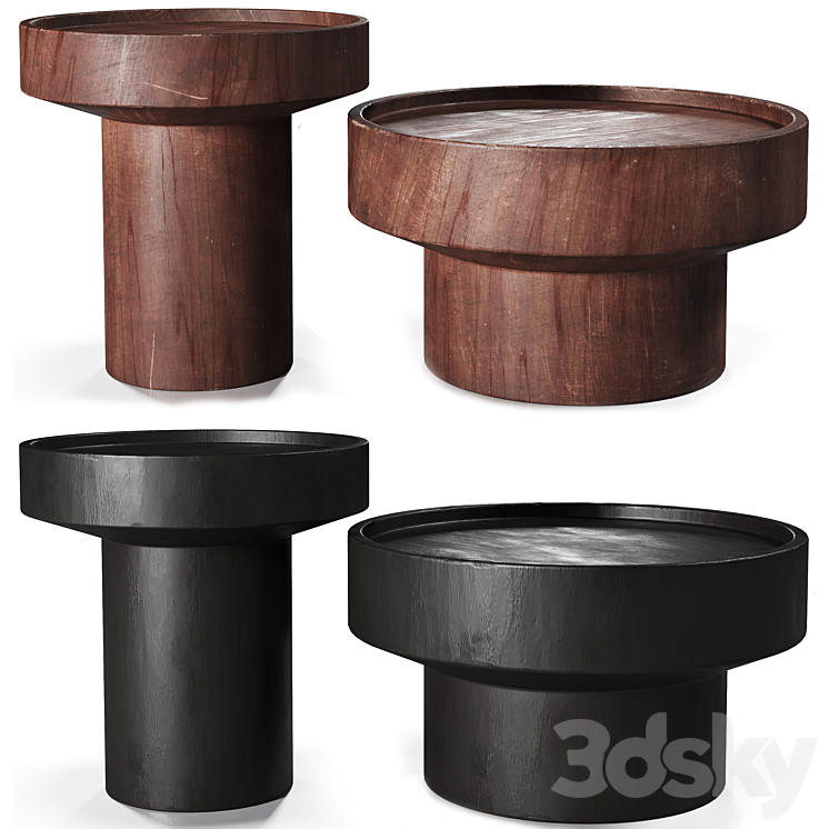 Seal coffee table Table 3D model