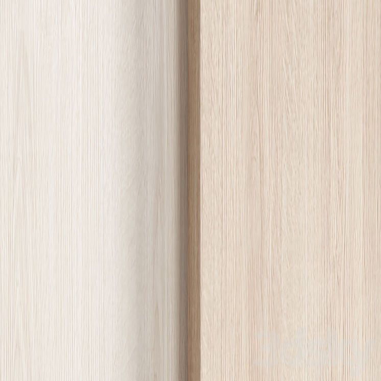 Wood material Oak 011 (Seamless texture) 3DS Max Model - thumbnail 2