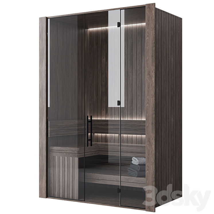 Sauna 3D Model Free