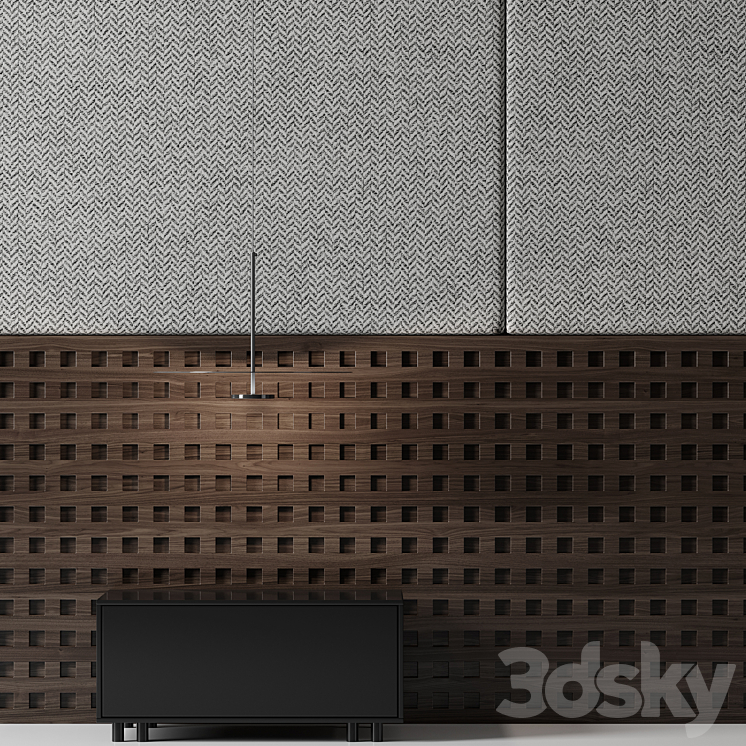 Headboard n3 3D Model Free