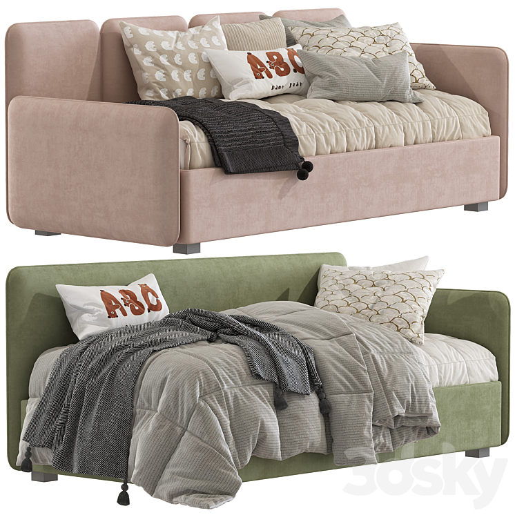 Sofa bed LEVEL 379 3D Model