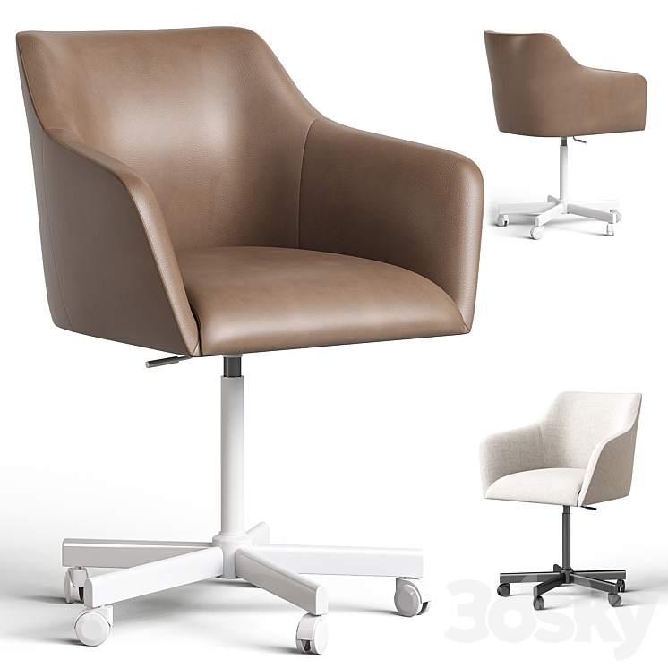TOSSBERG IKEA Office chair 3DS Max Model - thumbnail 2