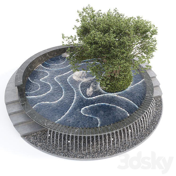 lightning pond 3D Model