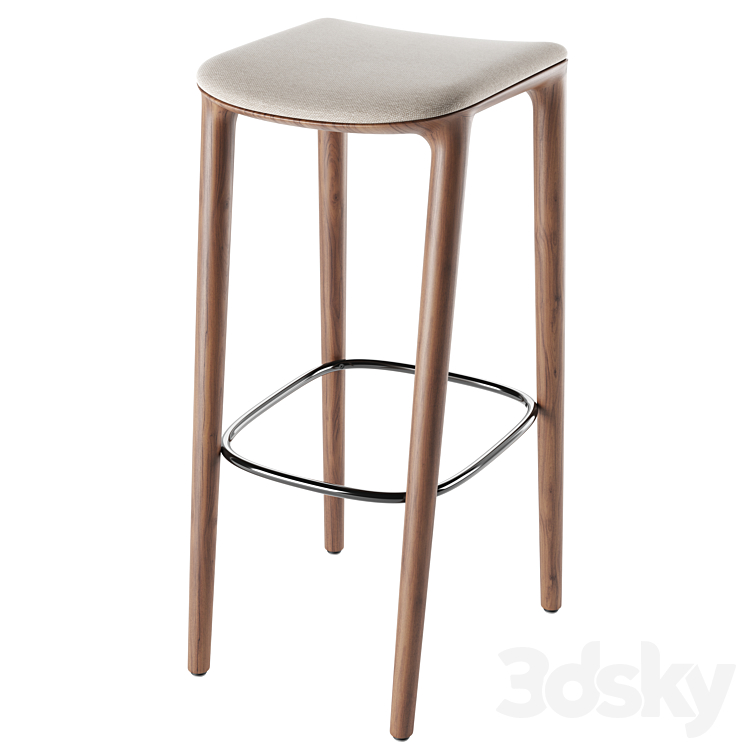 Neva Bar Chair By Artisan 3DS Max Model - thumbnail 2