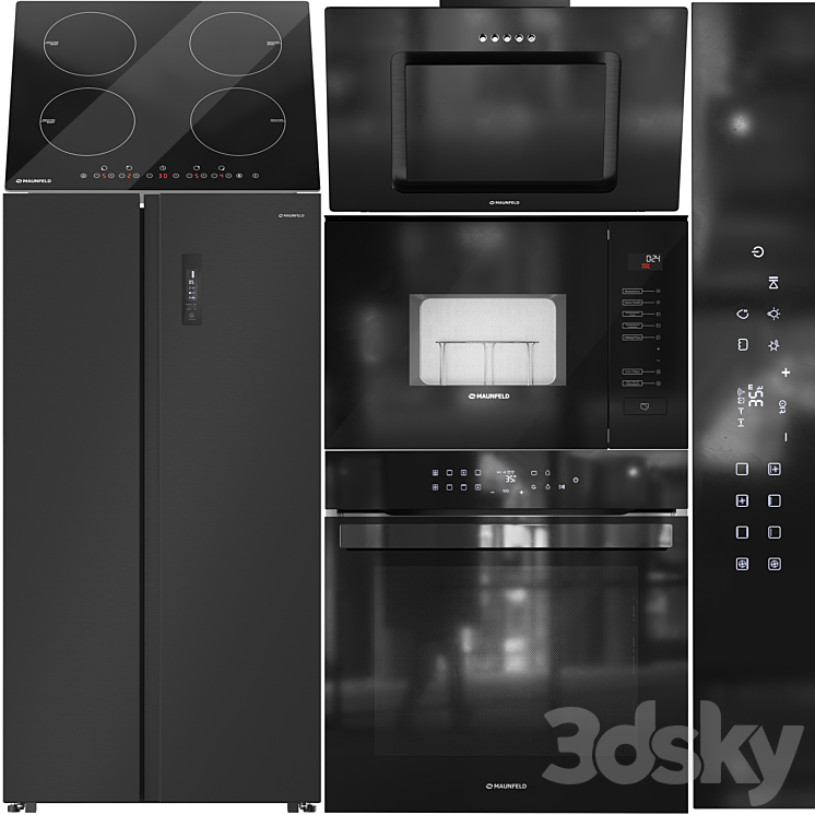 MAUNFELD Appliance Collection 01 - Kitchen appliance - 3D model