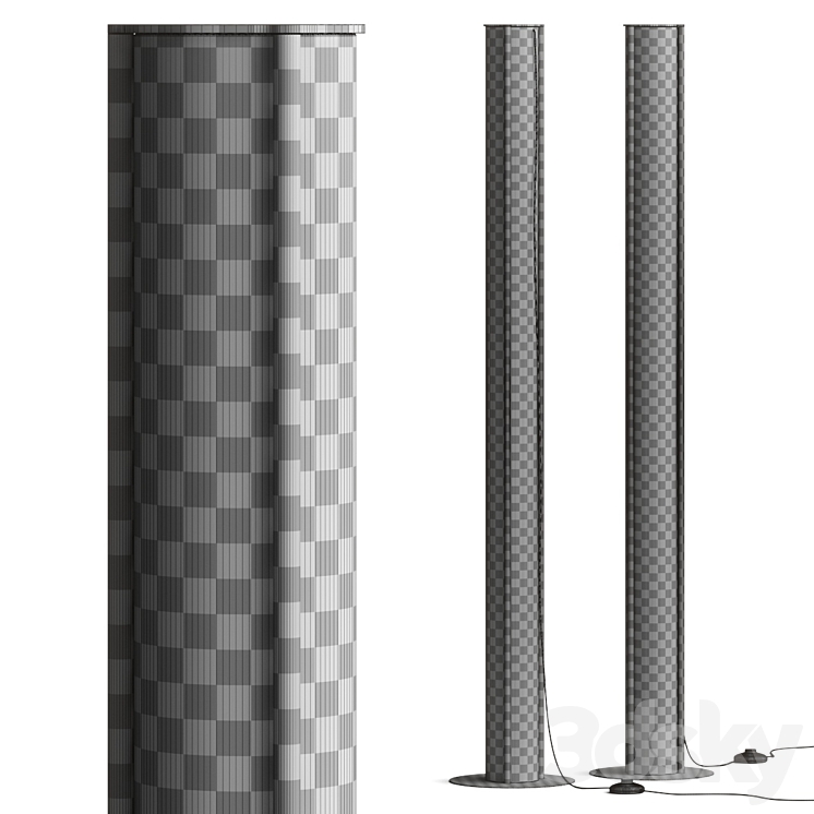 Alma Light Totem II Floor Lamp 3D Model Free