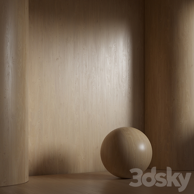 Wood material seamless 40 oak 3D Model Free